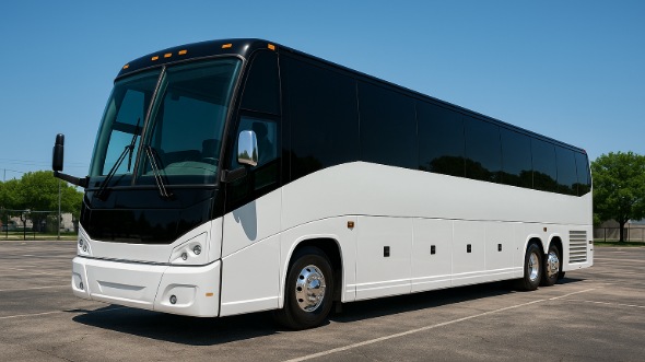 Exterior of Burlington Party Bus Company's 40 Passenger Party Bus in Burlington