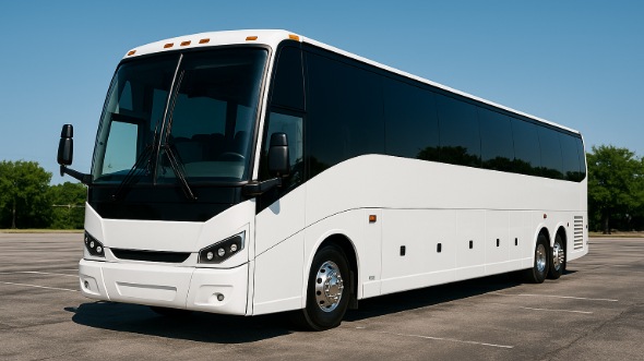 Exterior of Cary Party Bus Company's 40 Passenger Party Bus in Cary