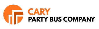 cary party bus company logo