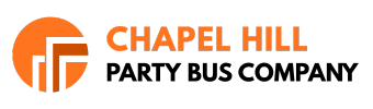 chapel hill party bus company logo