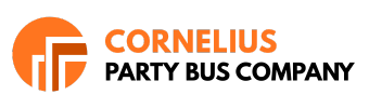 cornelius party bus company logo