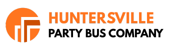 huntersville party bus company logo