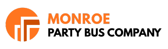 monroe party bus company logo