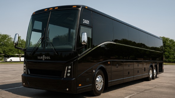 north carolina employee shuttle charter bus rental